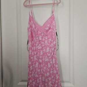 Forever 21 Pink Floral Dress